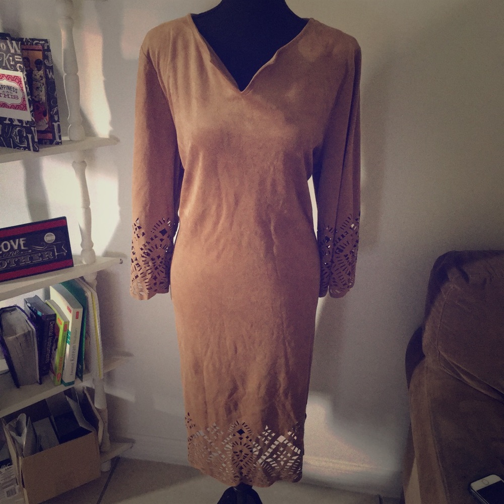 Polyester dress